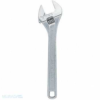 CHANNELLOCK Adj. Wrench Steel Chrome Vanadium 15, 32H934