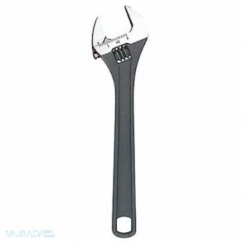 CHANNELLOCK Adj. Wrench Steel Black Phosphate 8, 32H939