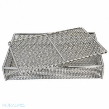 MARLIN STEEL WIRE PRODUCTS Washing Basket SS #4 1/4 Wire Dia., 32HD13