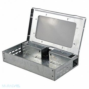 GRAINGER APPROVED Mouse Trap Clear 10.5x6.5x2 In, 32J090