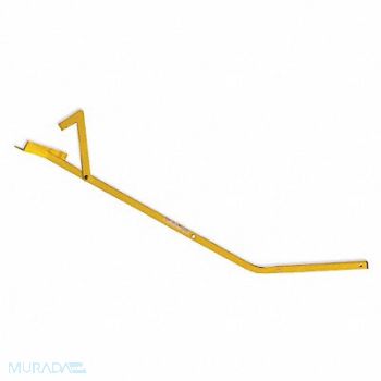 ACCUFORM Portable Rail Clamp Sign Holder Yellow, 32J569