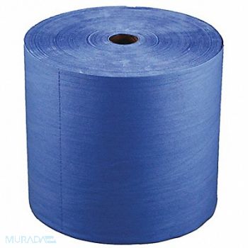 TOUGH GUY Dry Wipe Roll 11 x 13 Blue, 32KL19