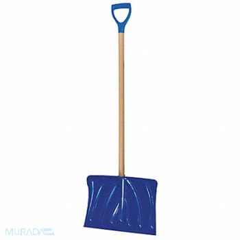WESTWARD Snow Shovel Polypropylene Blade 18 W, 32KX18