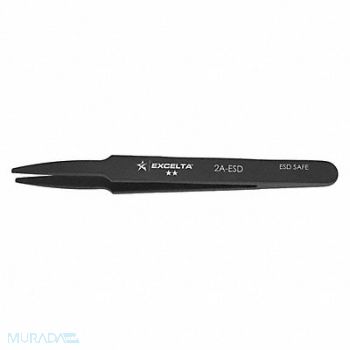 EXCELTA Tweezer 4.5 in Plastic Str Flat Point, 32LD96