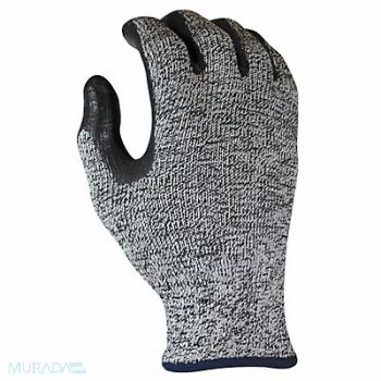 SHOWA H7936 Coated Gloves Black/Gray 10 PR, 32MD43