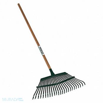 SEYMOUR MIDWEST Leaf Rake Steel 48 in Handle Straight, 32MJ58