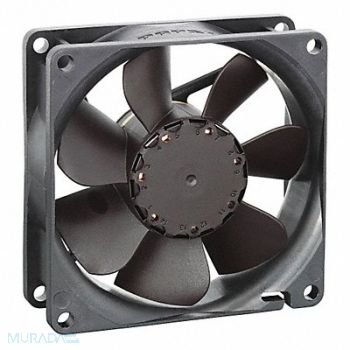 EBM-PAPST Axial Fan Square 80 mm H 34.1 CFM, 32MY74