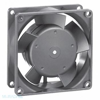 EBM-PAPST Axial Fan Square 3-5/32 H 47.1 CFM, 32MY77