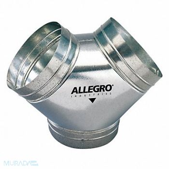 ALLEGRO Duct to Duct Connector 12 in W Slvr, 32MZ65