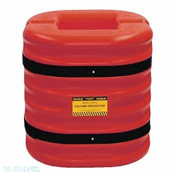 GRAINGER APPROVED Column Protectr Fits 12 in HDPE Rd, 32NC69