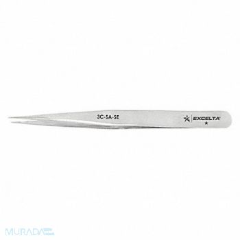 EXCELTA Tweezer Fine 4-1/4 in L SS, 32NE87