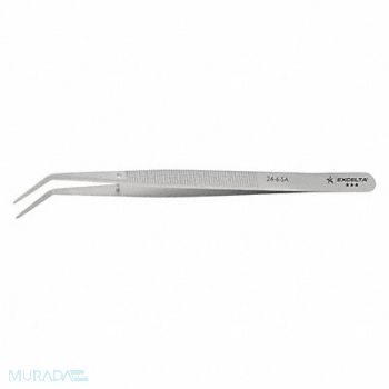 EXCELTA Tweezer Strong Blunt 6in L SS 1/64in Tip, 32NE95