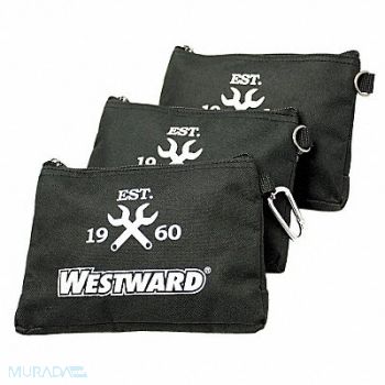 WESTWARD Tool Bag Set Polyester Gnrl Purpose PK3, 32PJ44