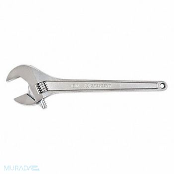 CRESCENT Adjustable Wrench 18In Chrome Carded, 32RX64
