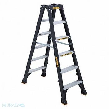 DEWALT Twin Stepladder Fbrgls IA 6ft DXL3030, 32TM03