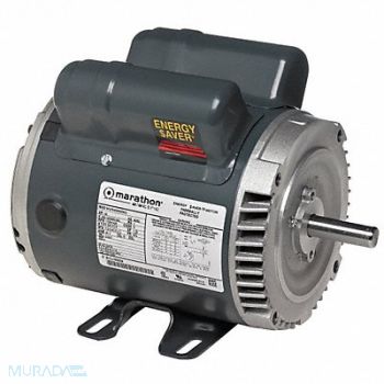 MARATHON MOTORS GP Motor 1/2 HP 1 725 RPM 115/230V 56C, 54JH46