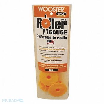 WOOSTER Roller Gauge 4 mil PK6, 32UU83