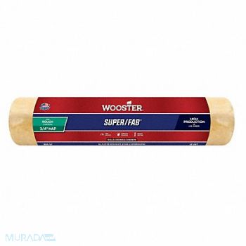 WOOSTER Paint Roller Cover 14 L 3/4 Nap Knit, 32UU90