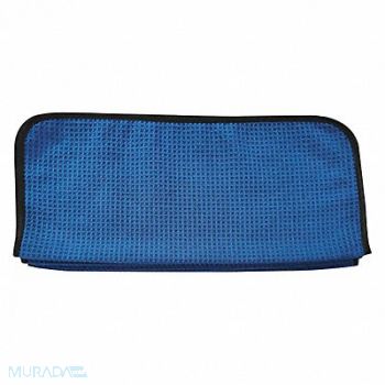 TOUGH GUY Microfiber Cloth 16 x 16 Blue PK12, 32UV16