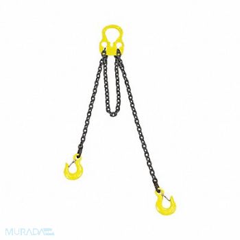 LIFT-ALL Adj Chain Sling 4.33 Hook W 10 L, 32V087