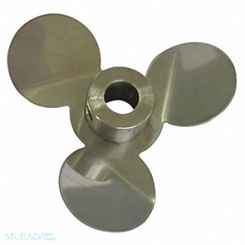 GRAINGER APPROVED Propeller for 1/2 Shaft 316 SS 19 RH, 32V143