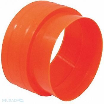 TUF-TITE Corrugated Pipe Connector Plastic Orange, 32V299