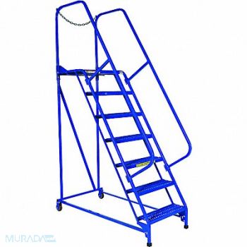 VESTIL Maintenance Ladder - 7 Step Grip-Strut, 32W780