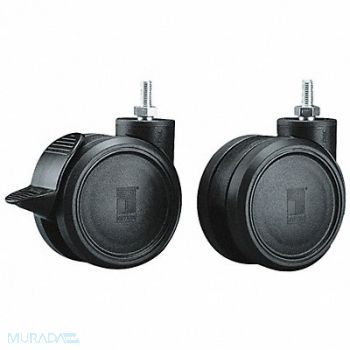 RITTAL Twin Casters Mfr No 6137035 PK4, 32WZ68