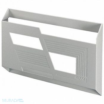 RITTAL Plastic Wiring Pocket 9in.Lx0.7in.W PST, 32XA68