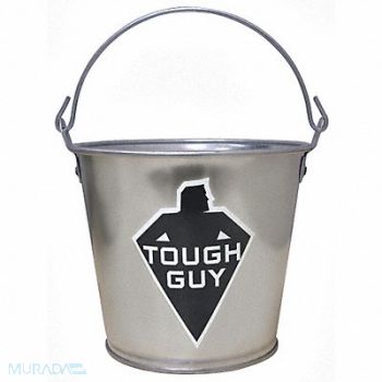 GRAINGER APPROVED Bucket 1/2 gal Silver, 32XE84