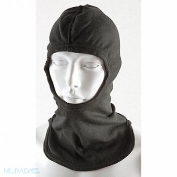 CHICAGO PROTECTIVE APPAREL Flame Resistant Hood Black, 32XU83