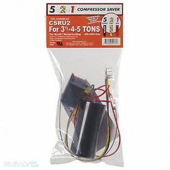 5-2-1 COMPRESSOR SAVER Hard Start Kit 3.5-4-5 tons A/C Units, 32ZN45