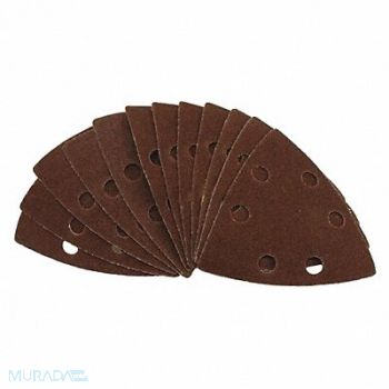 EAZYPOWER Emery Cloth Sanding Pad 180 Grit PK12, 32ZU93