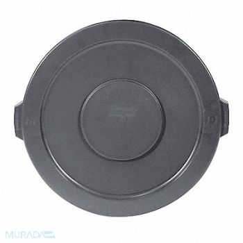 RUBBERMAID COMMERCIAL PRODUCTS Lid F/32 gal Rnd Gray, 333Y29