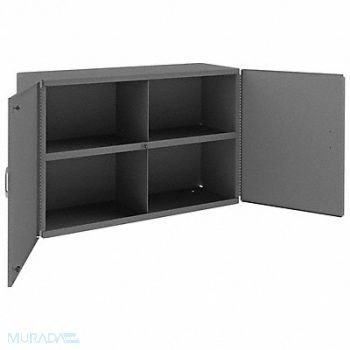 DURHAM MFG Strg Cab 24 x33 7/8 x12.5 Gray 1Shlv, 1ANU5