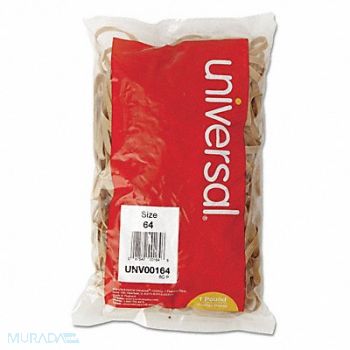 UNIVERSAL Rubber Band 3 1/2inx1/4in Beige PK320, 33F199