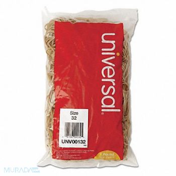UNIVERSAL Rubber Band 3 in Size 32 Beige PK820, 33F201