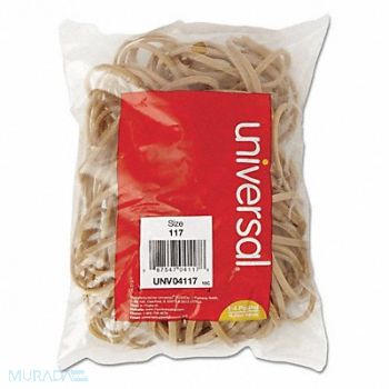 UNIVERSAL Rubber Band 7 in Size 117 Beige PK50, 33F205