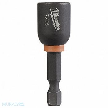 MILWAUKEE Nutsetter 7/16 Steel Impact Rated PK10, 33GN21
