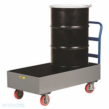 LITTLE GIANT Two Drum Spill Platfrm Cart 21 In Height, 33HY64