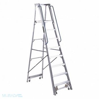 LOUISVILLE Platform Stepladder 7 ft 7 Alum IA, 33J696
