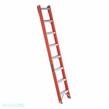 LOUISVILLE Straight Ladder 8 ft Fiberglass Natural, 33J717