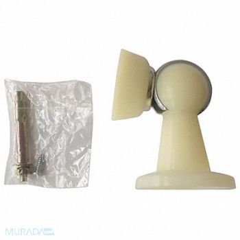 GRAINGER APPROVED Magnetic Door Holder Plastic Wall/Floor, 33J783