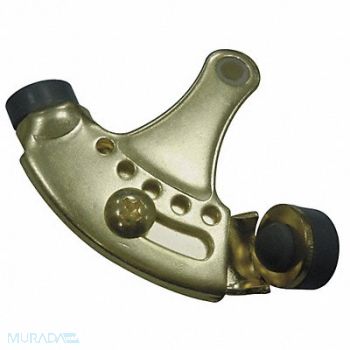 GRAINGER APPROVED Hinge Pin Stop Steel Bright Brass, 33J805