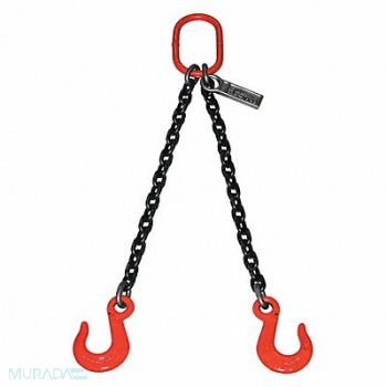 LIFT-ALL Chain Sling 7/32 in 8 ft 4700 lb., 33KE86