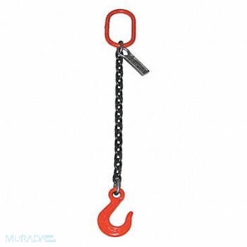 LIFT-ALL Chain Sling 7/32 in 5 ft 2700 lb., 33KE95