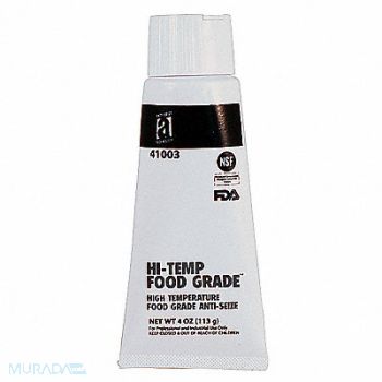 ANTI-SEIZE TECHNOLOGY Food Grade Anti-Seize 4 oz Tube, 33KK64