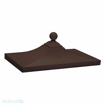 SALSBURY INDUSTRIES Regency DecorativeTop Bronze, 33KW46