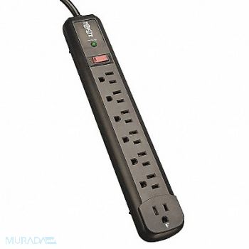 TRIPP LITE Surge Protector Strip 7 Outlet Blk, 33L731