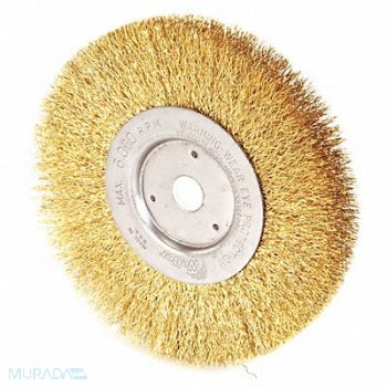 WEILER Crimped Wire Wheel Brush Arbor 6 In., 33M605